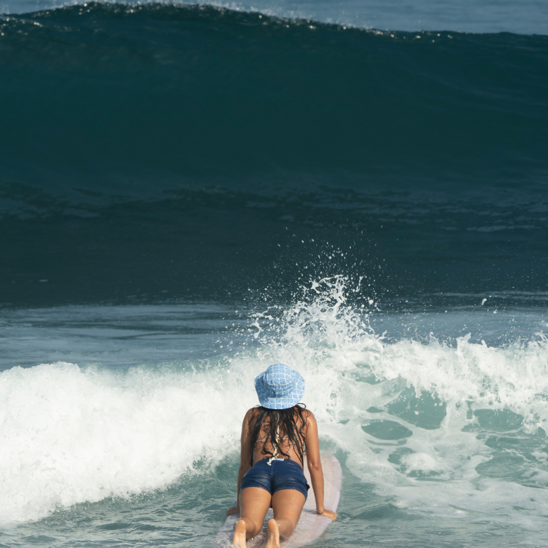 Lara-Blue Boardsox Surf Hat