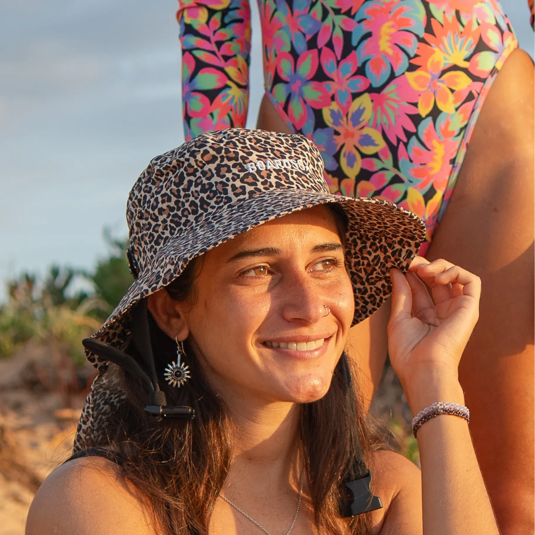 Boardsox “Jaxie” Leopard Surf Hat BOARDSOX® Australia