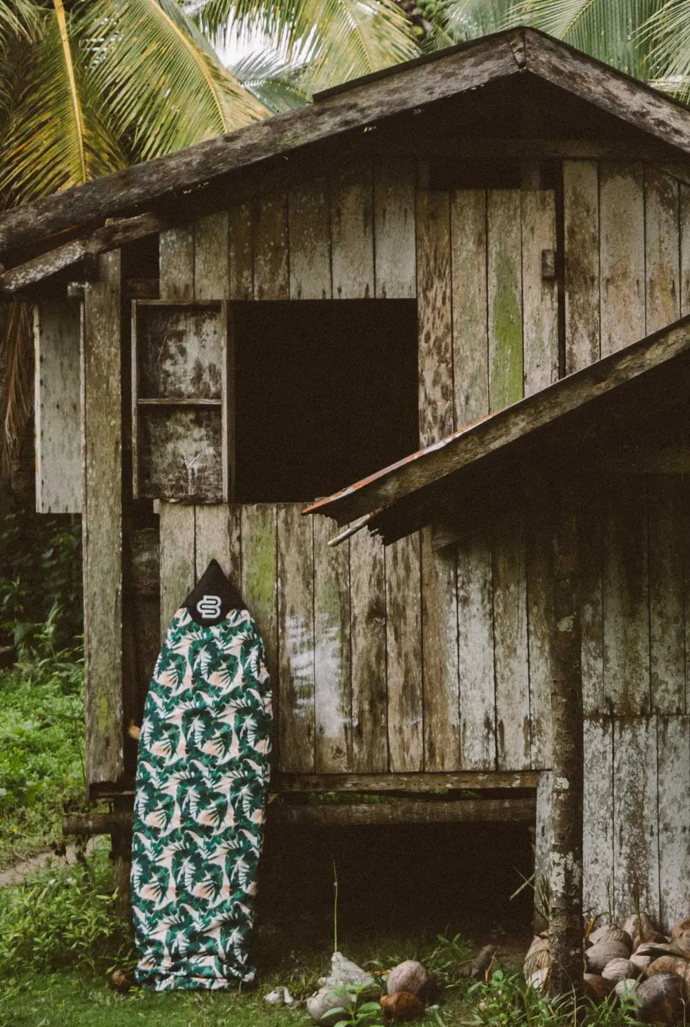 Green Leaf - Shortboard Surfboard Cover BoardSox