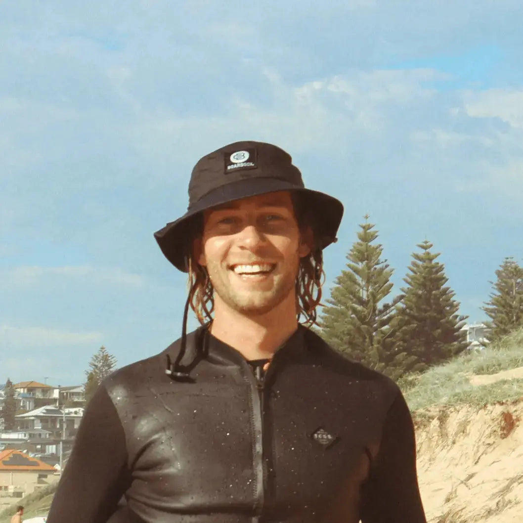 Boardsox Surf Hat - Black - BOARDSOX® AustraliaHat