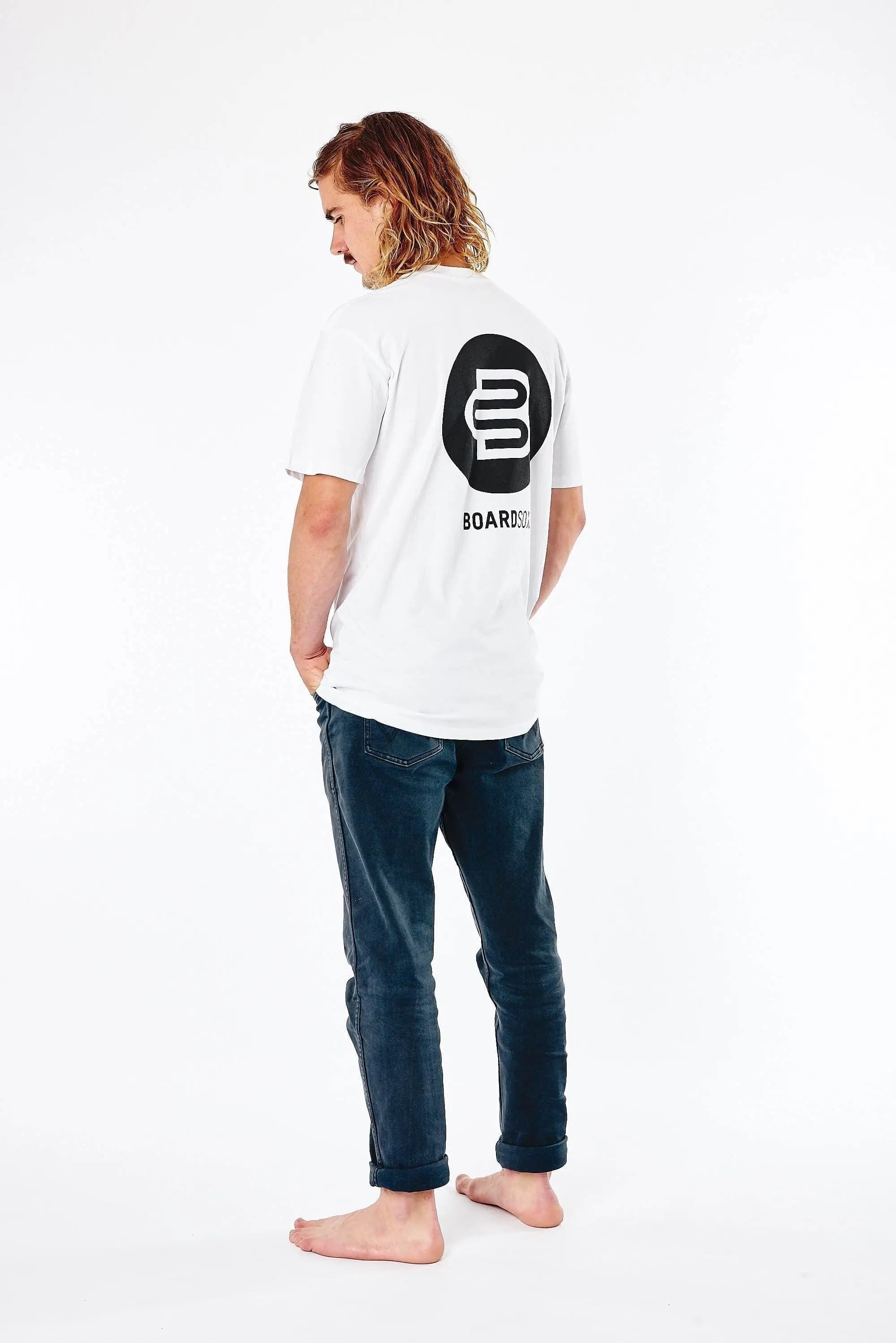 Boardsox® White T-Shirt unisex - BOARDSOX®T-Shirt