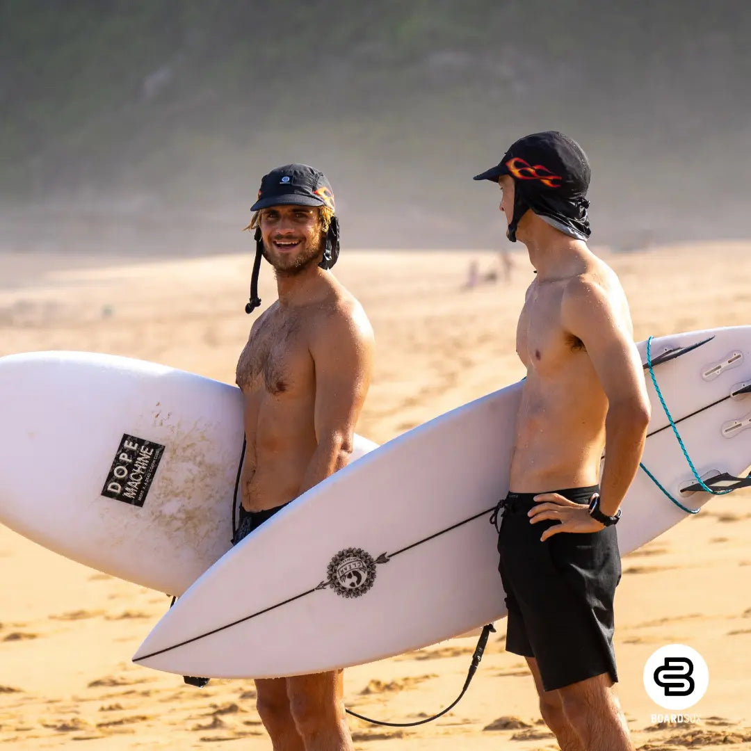 Flames Boardsox Surf CAP + Hard Shell Insert - BOARDSOX®Hat
