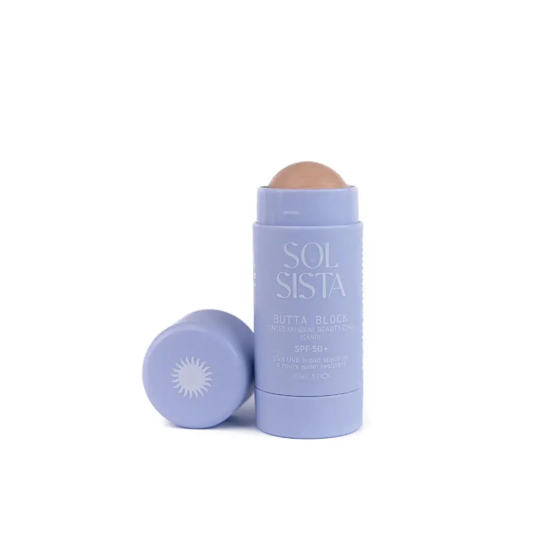 Sol Sista Butta Block SPF50+ Mineral Tinted Sunscreen/Beauty Zinc BOARDSOX® Australia