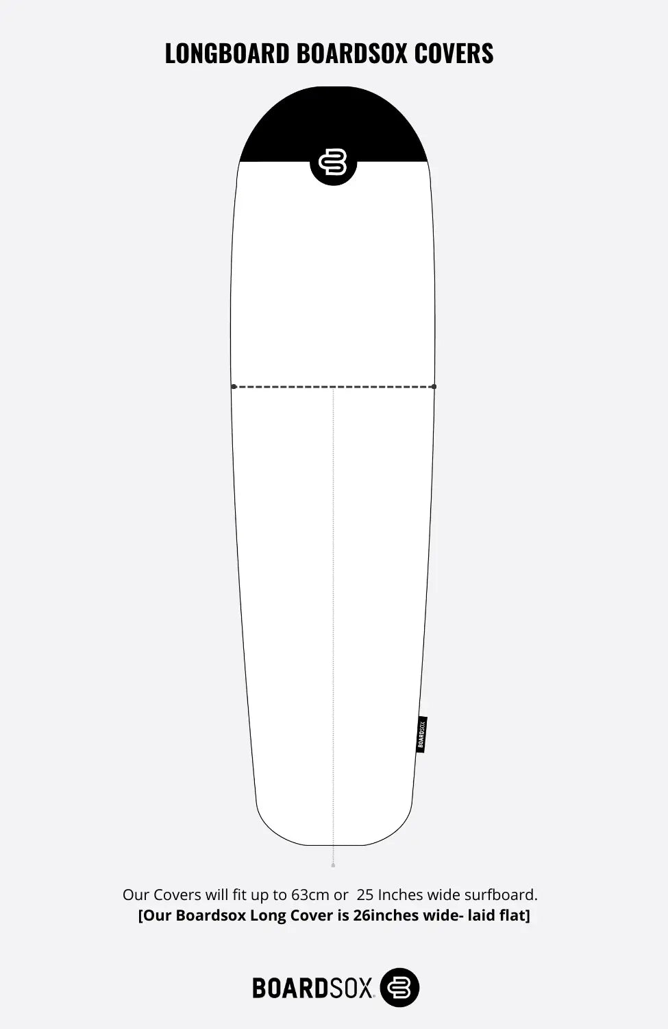 The Honu Longboard Boardsox Surf Board Cover - BOARDSOX®BoardSox Surfboard Cover