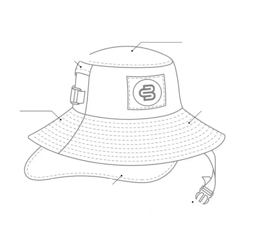 Bucket hat diagram