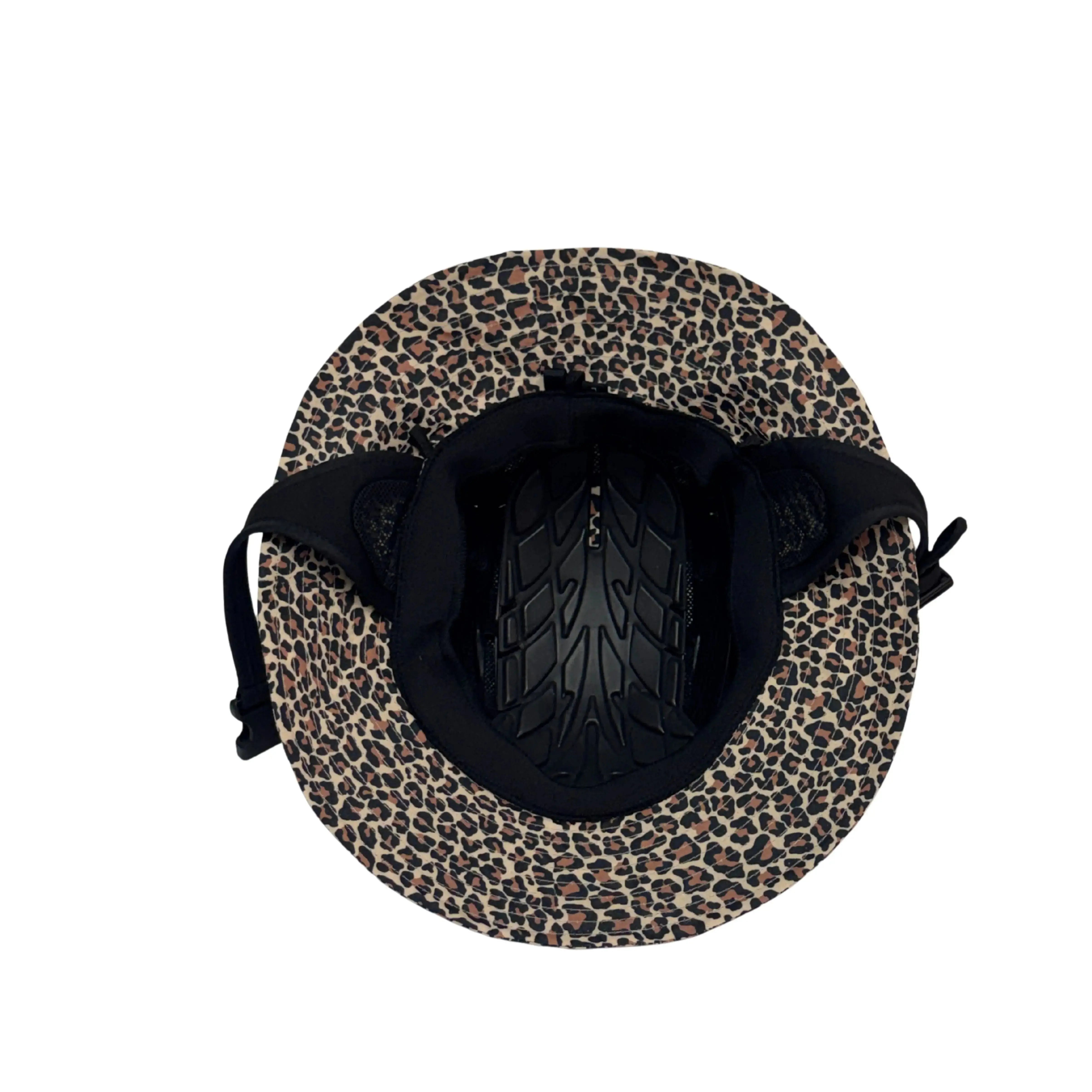 The JAXIE - Leopard print surf Hat BOARDSOX® Australia