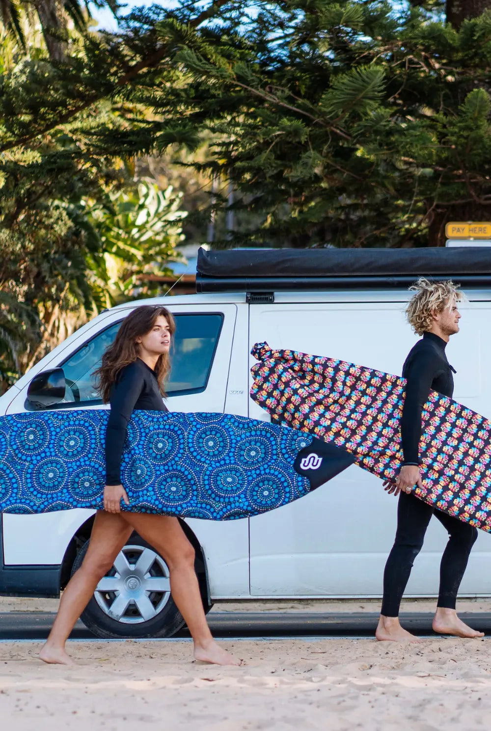 Bombora Shortboard - Boardsox Canvas Surfboard Cover BoardSox