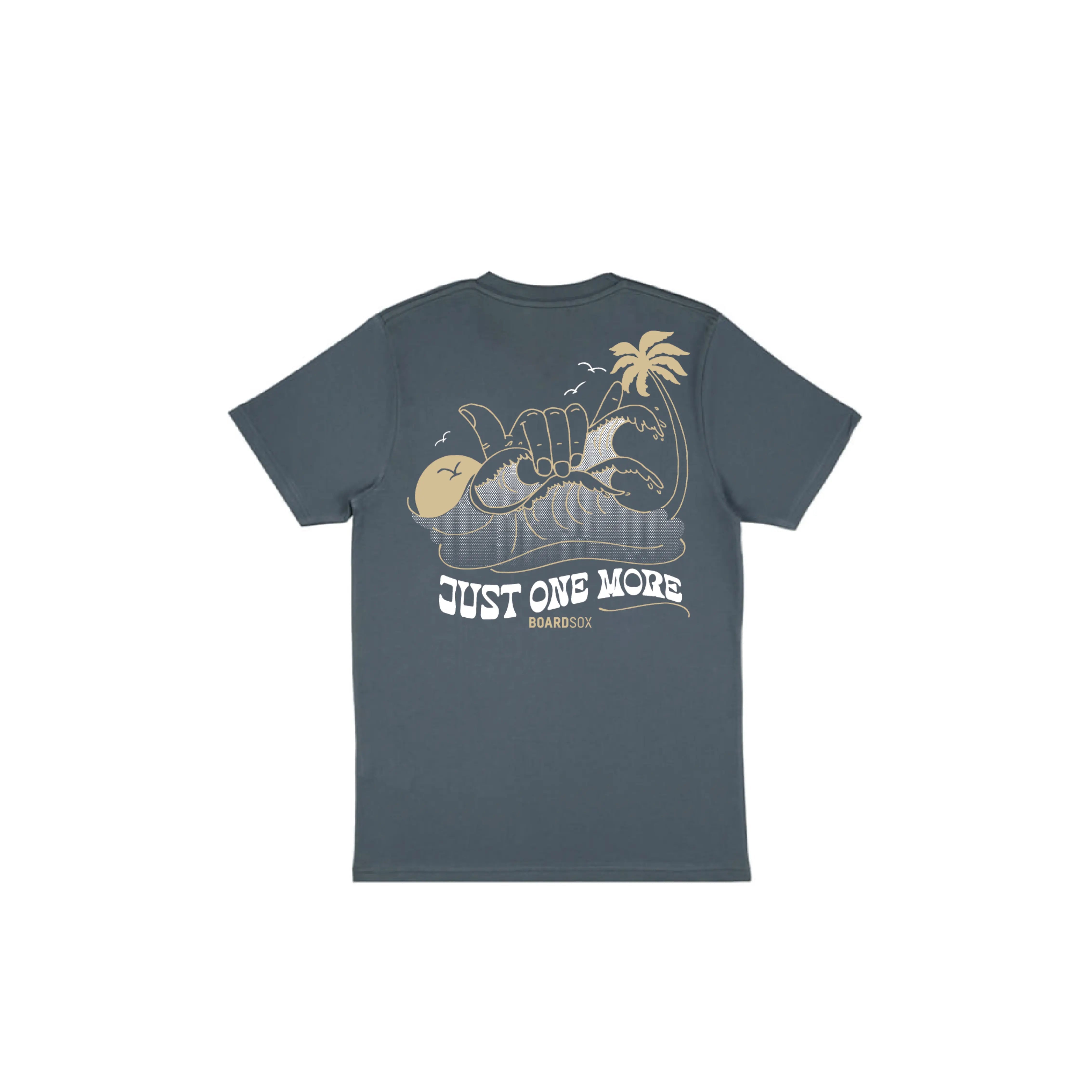 Boardsox Just One More T-Shirt | Sustainable Surf Tee – Climate Neutral - BOARDSOX®T-Shirt