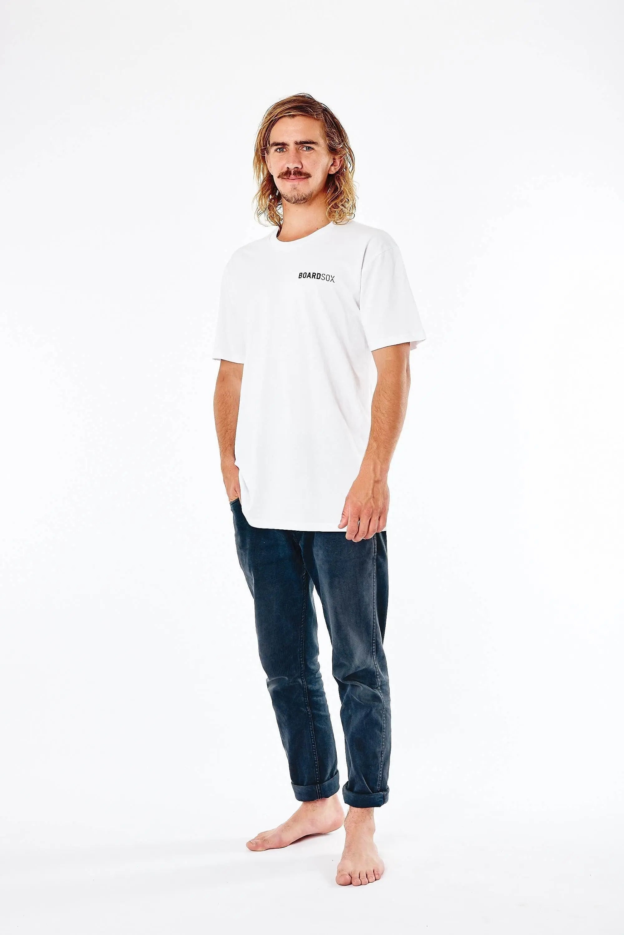 Boardsox® White T-Shirt unisex - BOARDSOX®T-Shirt