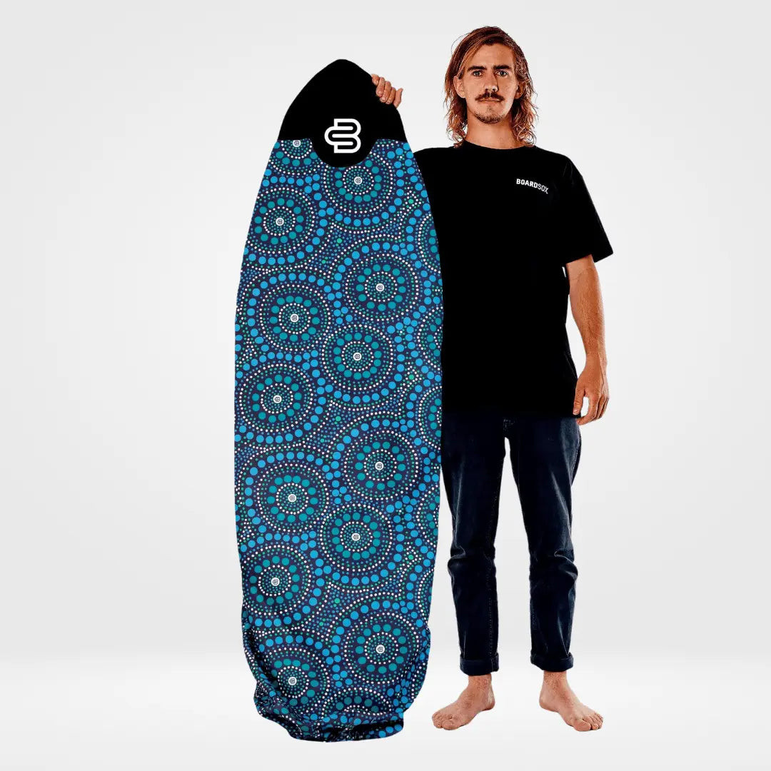 Bombora - Boardsox Canvas Surfboard Cover – Mid length Surfboard - BOARDSOX®BoardSox Surfboard Cover
