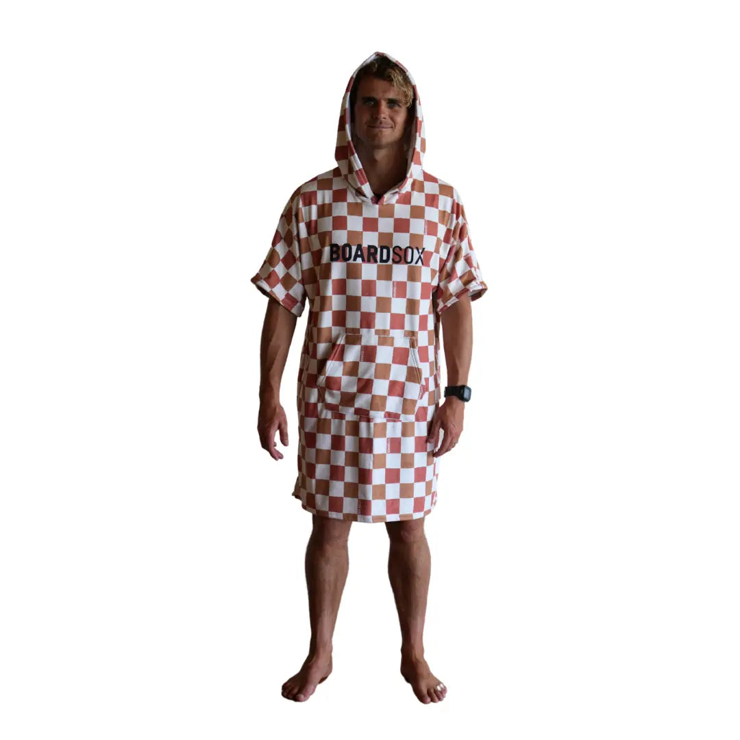 Carissa Check - Boardsox Hooded Towel + Surf Poncho - BOARDSOX®Towel