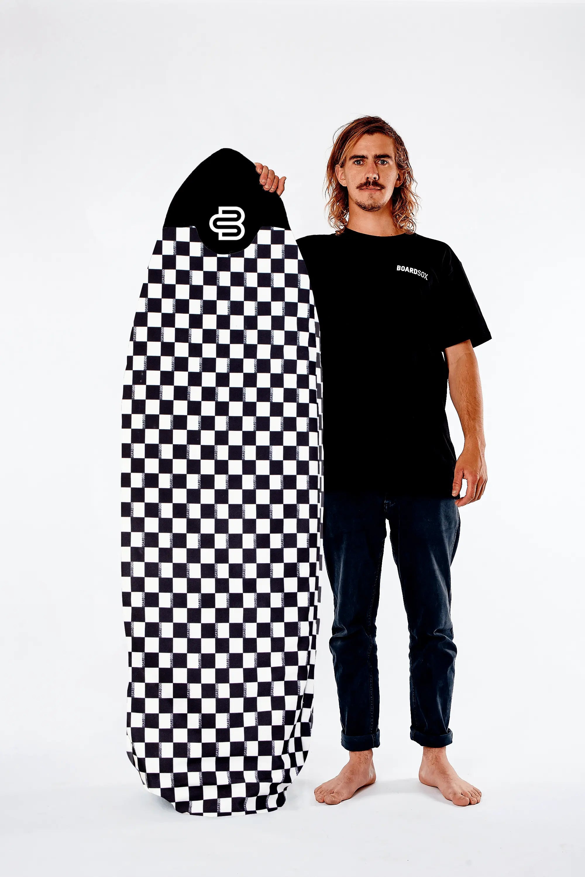 Checks - Boardsox Canvas Surfboard Cover – Mid length Surfboard - BOARDSOX®BoardSox Surfboard Cover