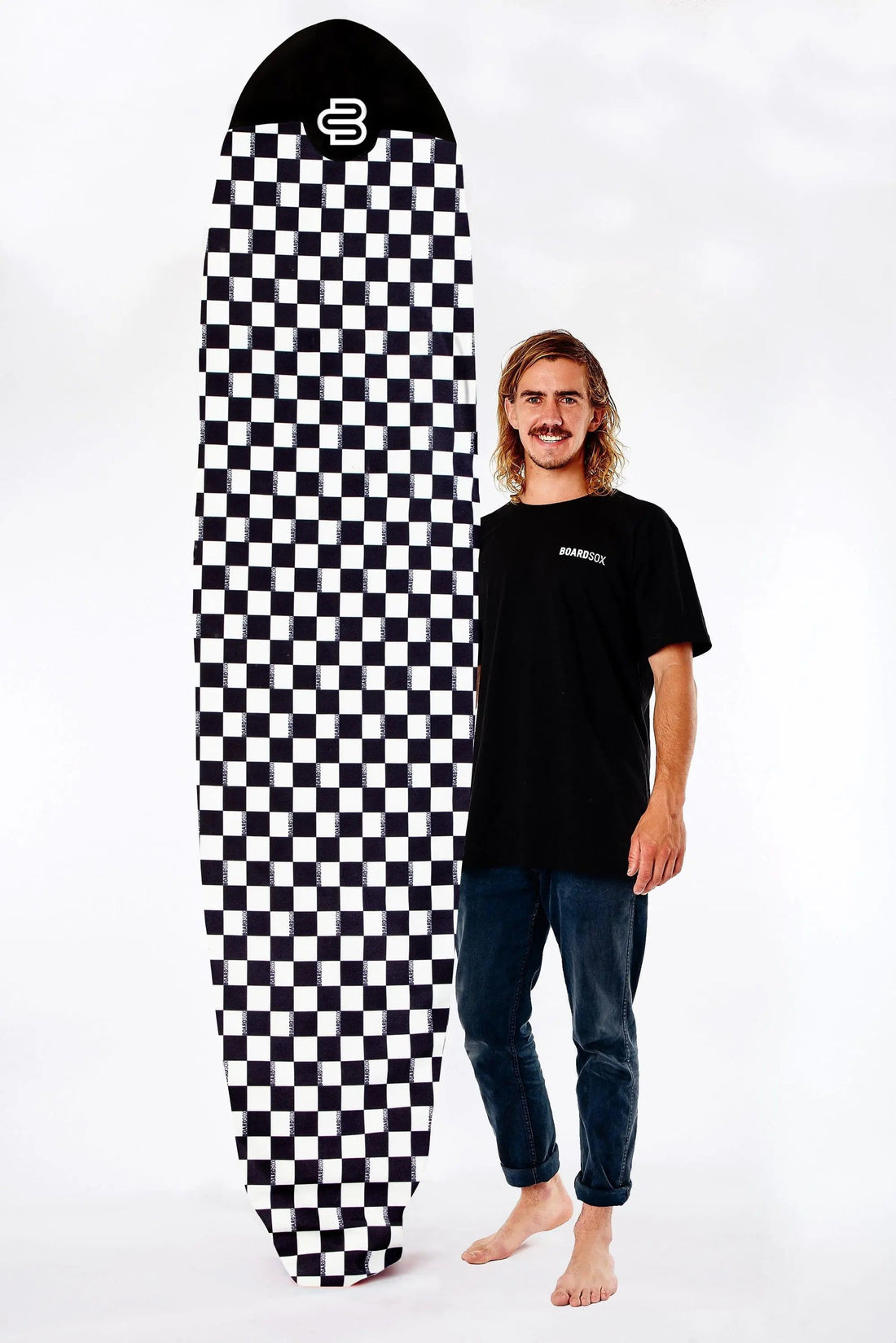 Checks Boardsox recycled canvas surfboard cover