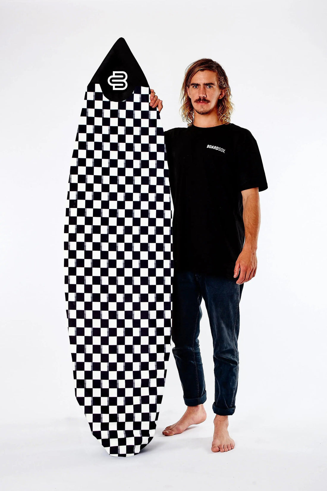 Checks Boardsox recycled canvas surfboard cover