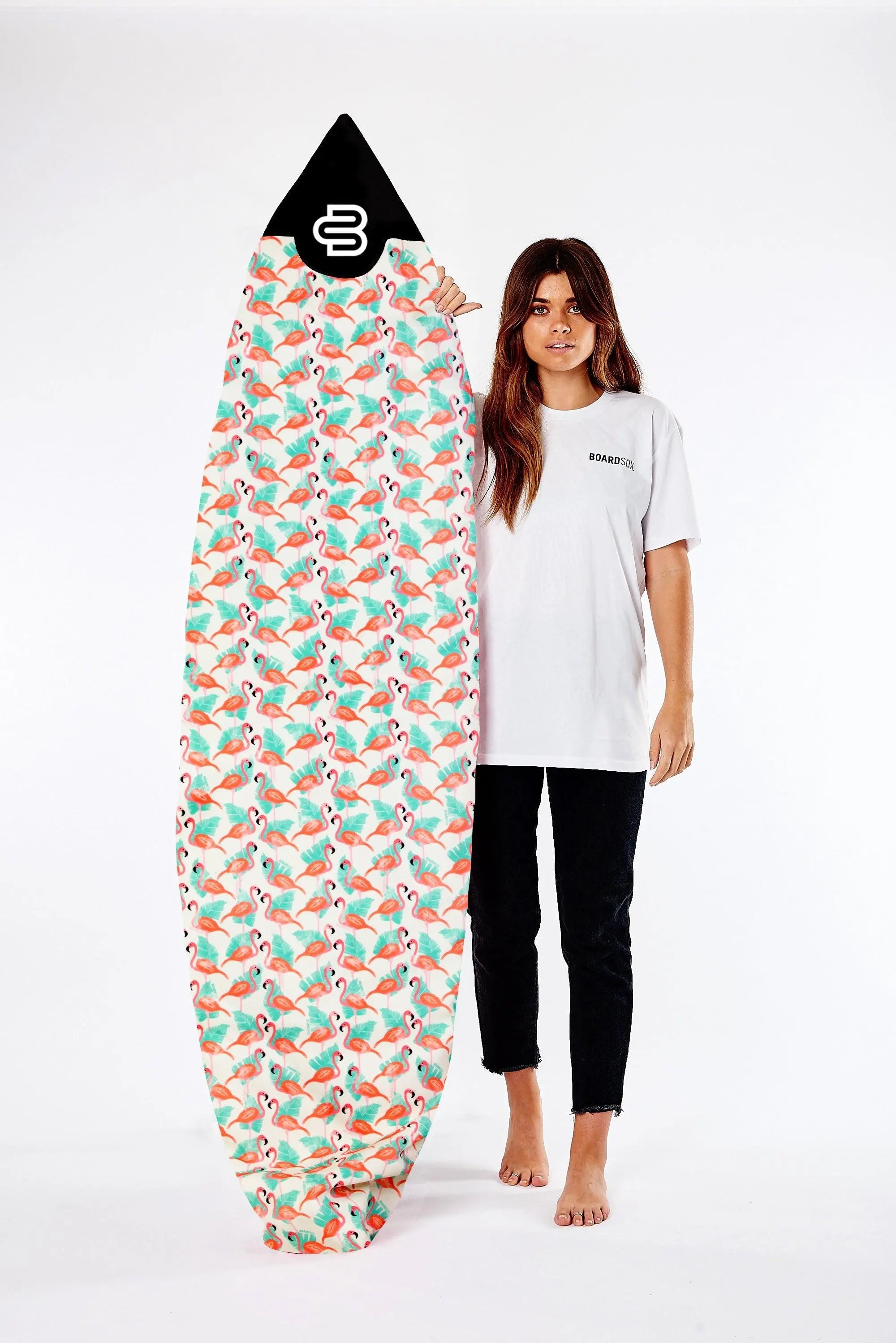 Flamingo Boardsox® Big Wave Gun Cover - BOARDSOX®BoardSox Surfboard Cover