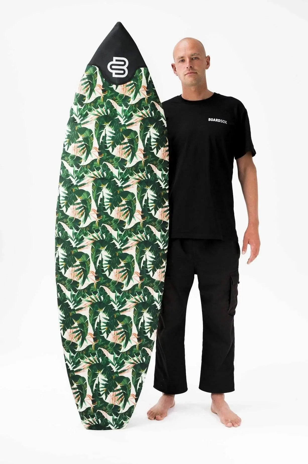 Green Leaf Boardsox® Custom Fit Big Wave Gun Cover - BOARDSOX®BoardSox Surfboard Cover