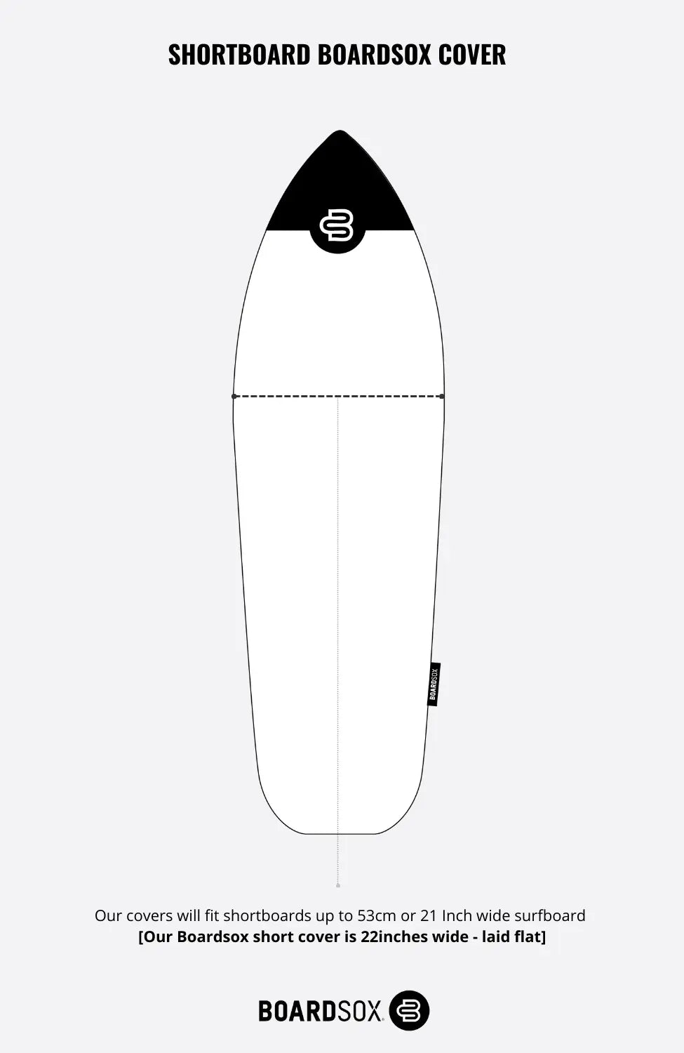 Hawaiian Boardsox® Custom Fit Big Wave Gun Cover - BOARDSOX®BoardSox Surfboard Cover