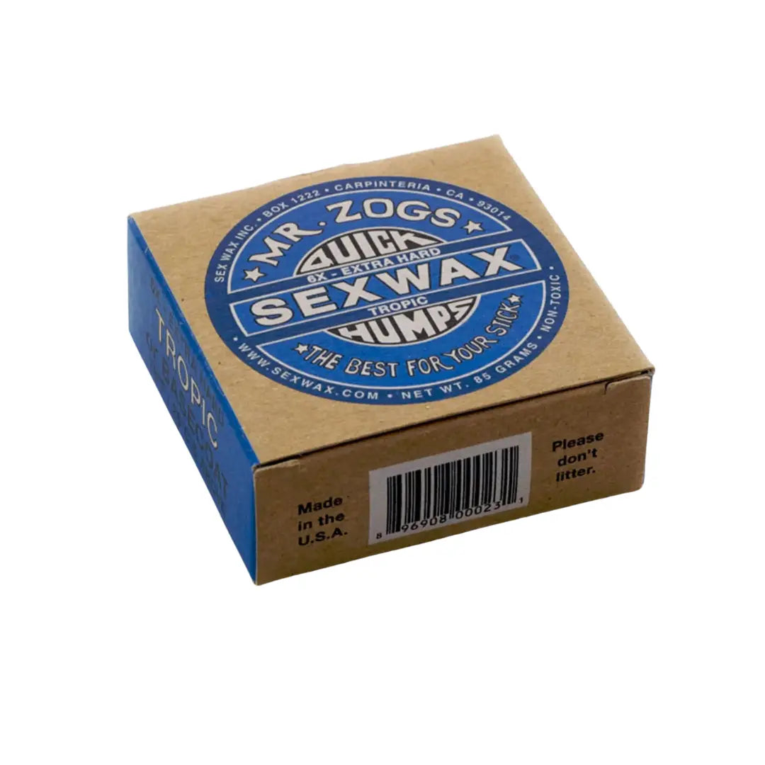 Mr Zogs - Surfboard Wax Tropical/Base Coat. 26 ℃ Above - BLUE - BOARDSOX®