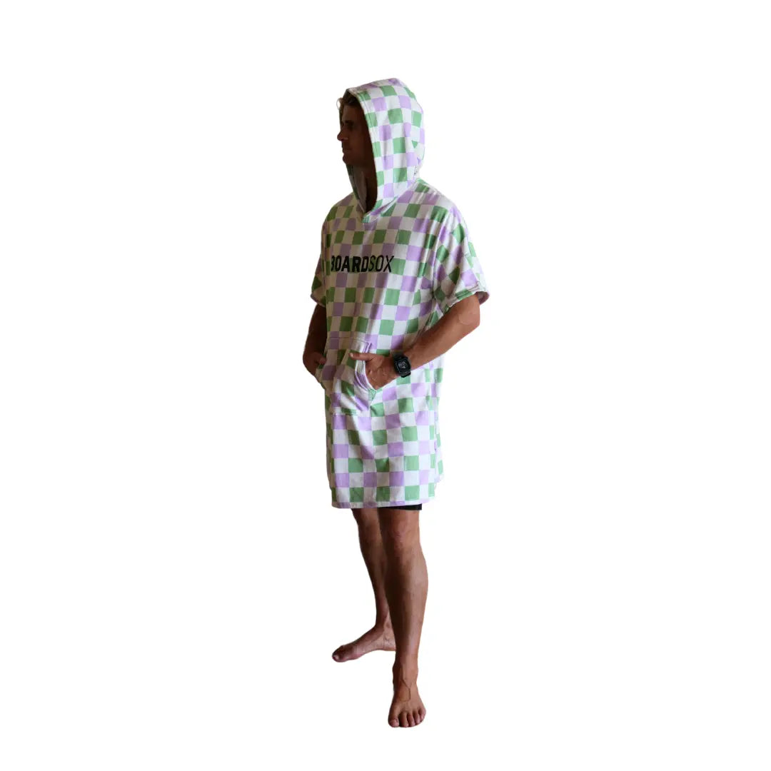 The Alana Check - Boardsox Hooded Towel + Surf Poncho - BOARDSOX®Towel