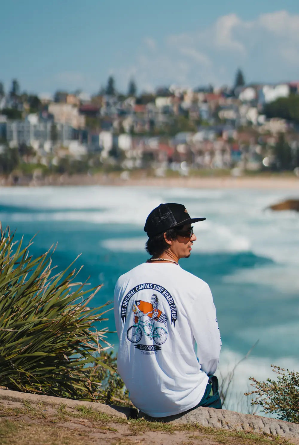 The Croozer Long Sleeve Tee | Eco Surf Style by Boardsox - BOARDSOX®