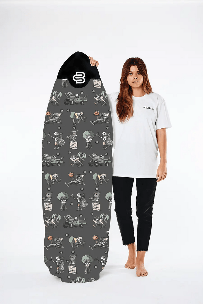 The Skeletor Fun -  Boardsox Canvas Surfboard Cover – Fish/Fun Surfboard  