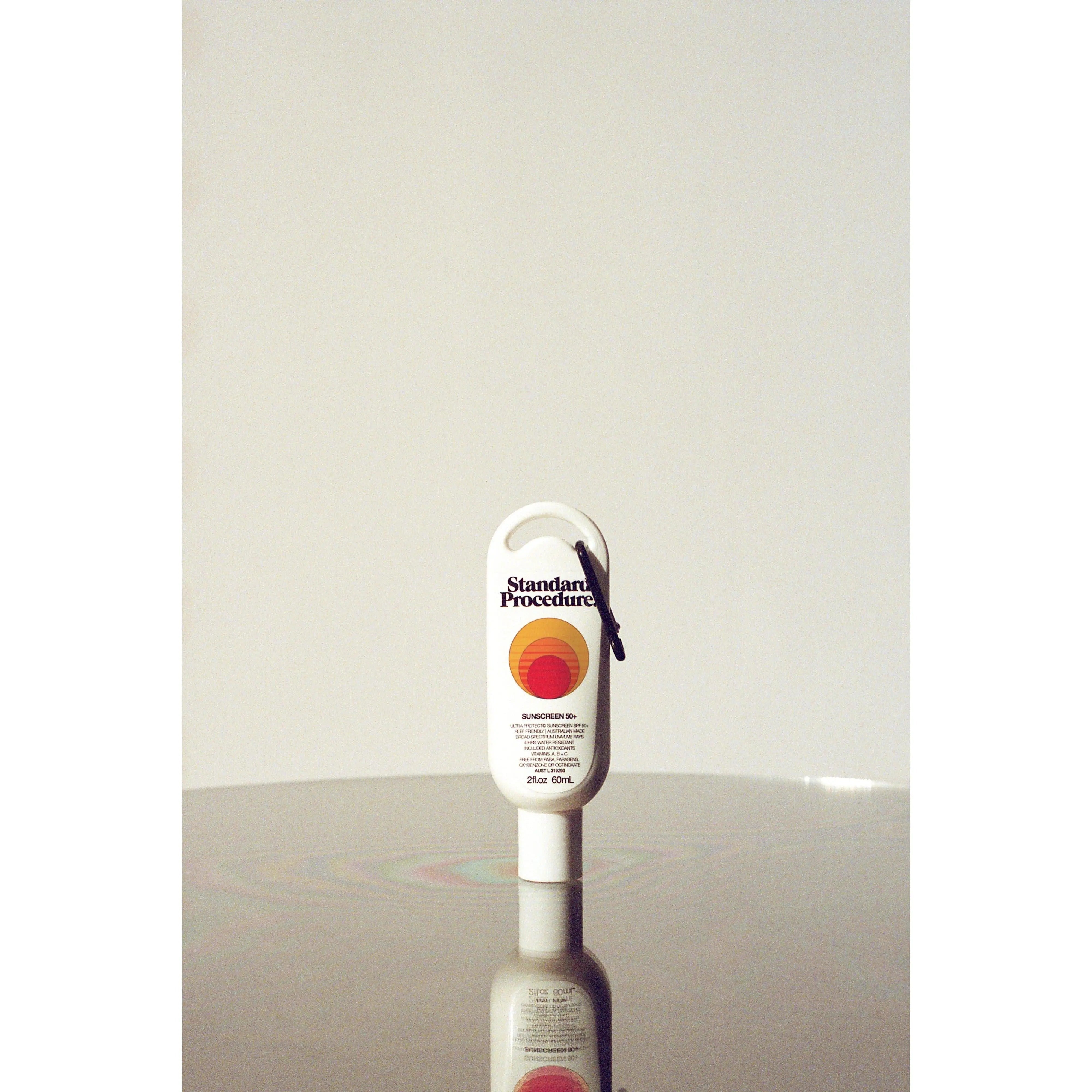 Standard Procedure Sunscreen for surfers - SPF 50+ 60ML + CLIP - BOARDSOX®